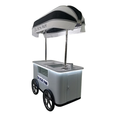 Application populaire d'automne dans la rue Chariot de glaces Chariot de crème glacée italienne avec CE