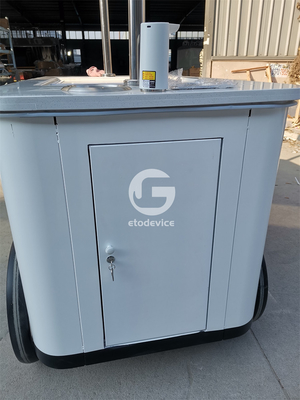 Application populaire d'automne dans la rue Chariot de glaces Chariot de crème glacée italienne avec CE