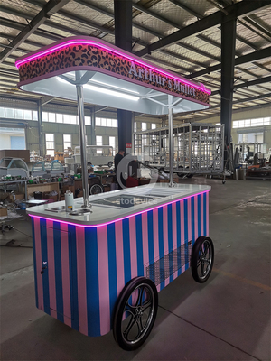 Vente de panier de crème glacée / panier de crème glacée mobile