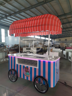 Vente de panier de crème glacée / panier de crème glacée mobile