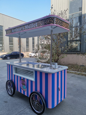 Vente de panier de crème glacée / panier de crème glacée mobile