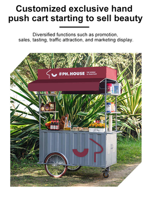 Cargo Bike Café Cart Tricycle mobile pour la vente de boissons