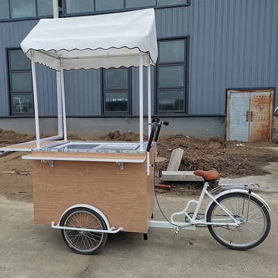 La poussée pour la durabilité Des vélos de boissons sur mesure pour votre panier alimentaire mobile