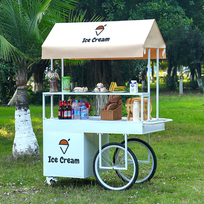 200w de crème glacée en plein air, panier de café 1200x600x2200mm personnalisé