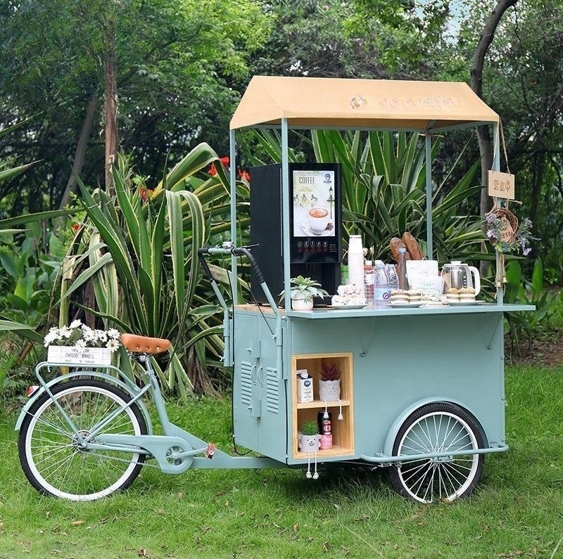 Carton alimentaire électrique à tricycle avec des caractéristiques pratiques et une taille de 2500*620*2250mm