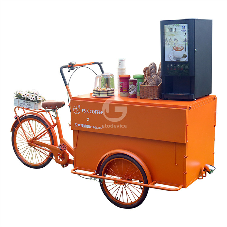 Découvrez le charme de la restauration mobile du comté de Los Angeles avec des chariots alimentaires tricycliques