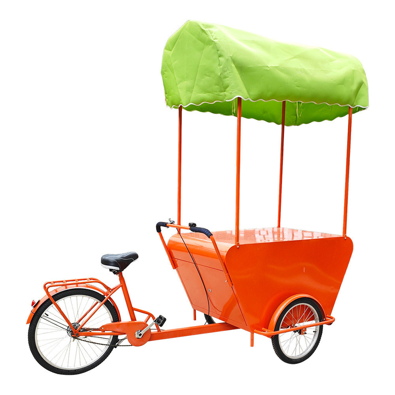 Après le service en ligne de soutien populaire pour adultes tricycle cargo vélo de glace cargo vélo