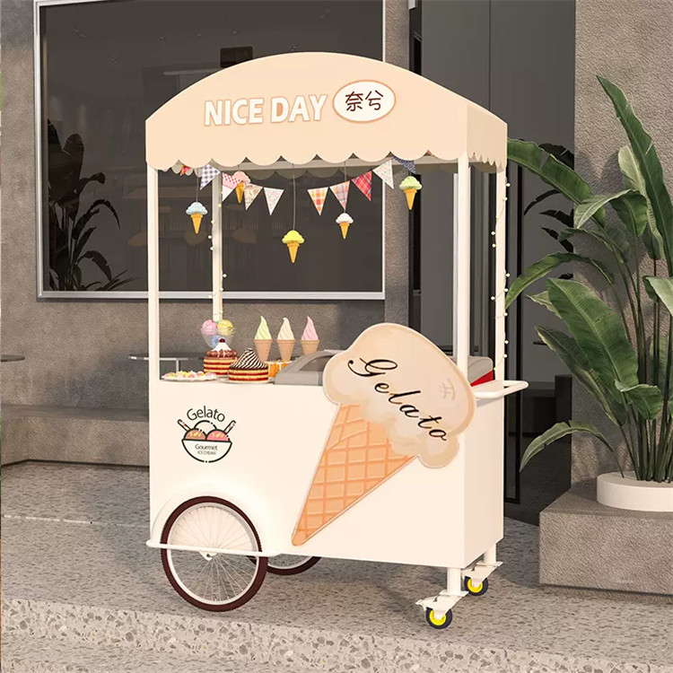 Chariot de vente à la main pour usines de transformation de viande