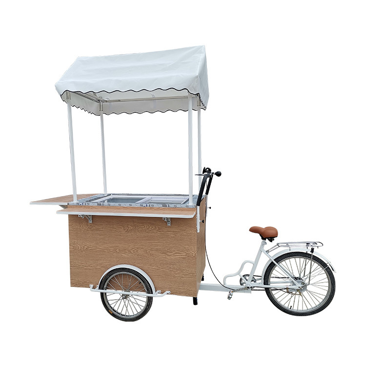 La poussée pour la durabilité Des vélos de boissons sur mesure pour votre panier alimentaire mobile